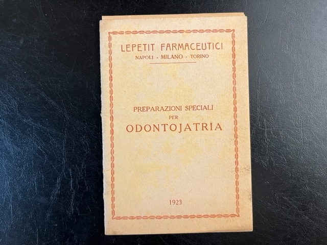 Lepetit Farmaceutici. Preparazioni speciali per odontoiatria